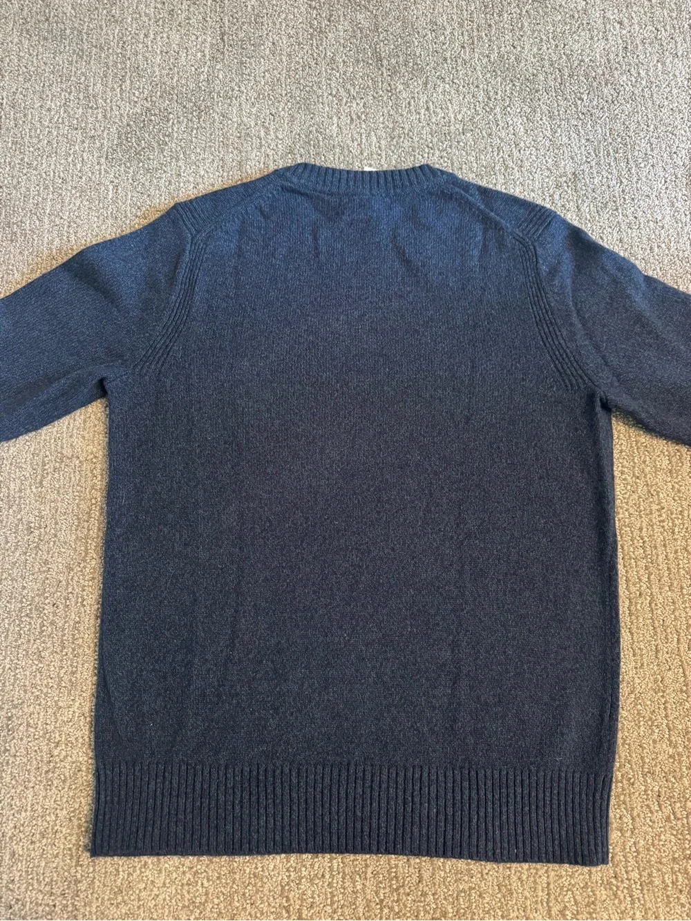 NWTO Banana Republic Men’s 100% Fine Merino Crewneck Sweater Navy size S